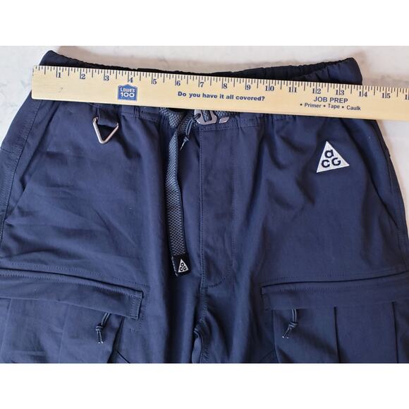 NWOT NIKE ACG Smith Summit Convertible Cargo Pants (Dark) Black Men's Size Small - Picture 11 of 14